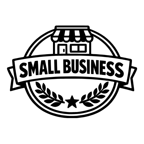 Small Business Badge - Vector Graphics - Digital File Digital My Custom Designs PDF