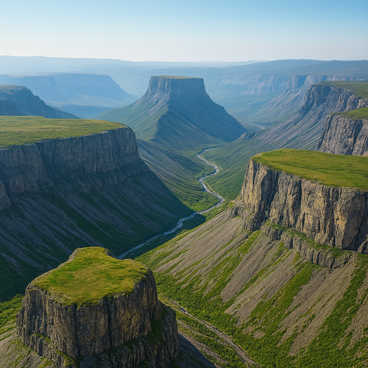 Ram Plateau - Nahanni National Park Reserve - Northwest Territories Canada - Rendered - Digital File Digital My Custom Designs PDF
