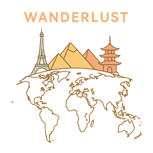 Motivational & Lifestyle Wanderlust - T Shirt Design - Digital File Digital My Custom Designs 300 DPI PNG