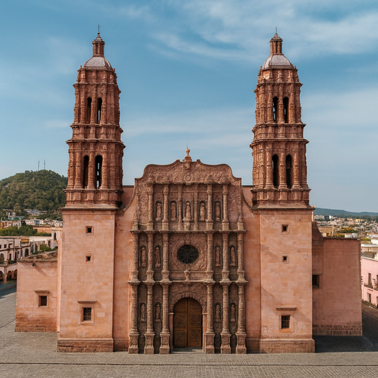 Cathedral Basilica of Zacatecas (Catedral Basílica de Zacatecas) - Zacatecas Mexico - Rendered - Digital File Digital My Custom Designs PDF