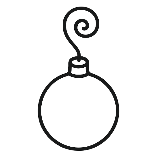 Classic Ornament Hook Swirl - Digital File - XCS Friendly Digital My Custom Designs PDF