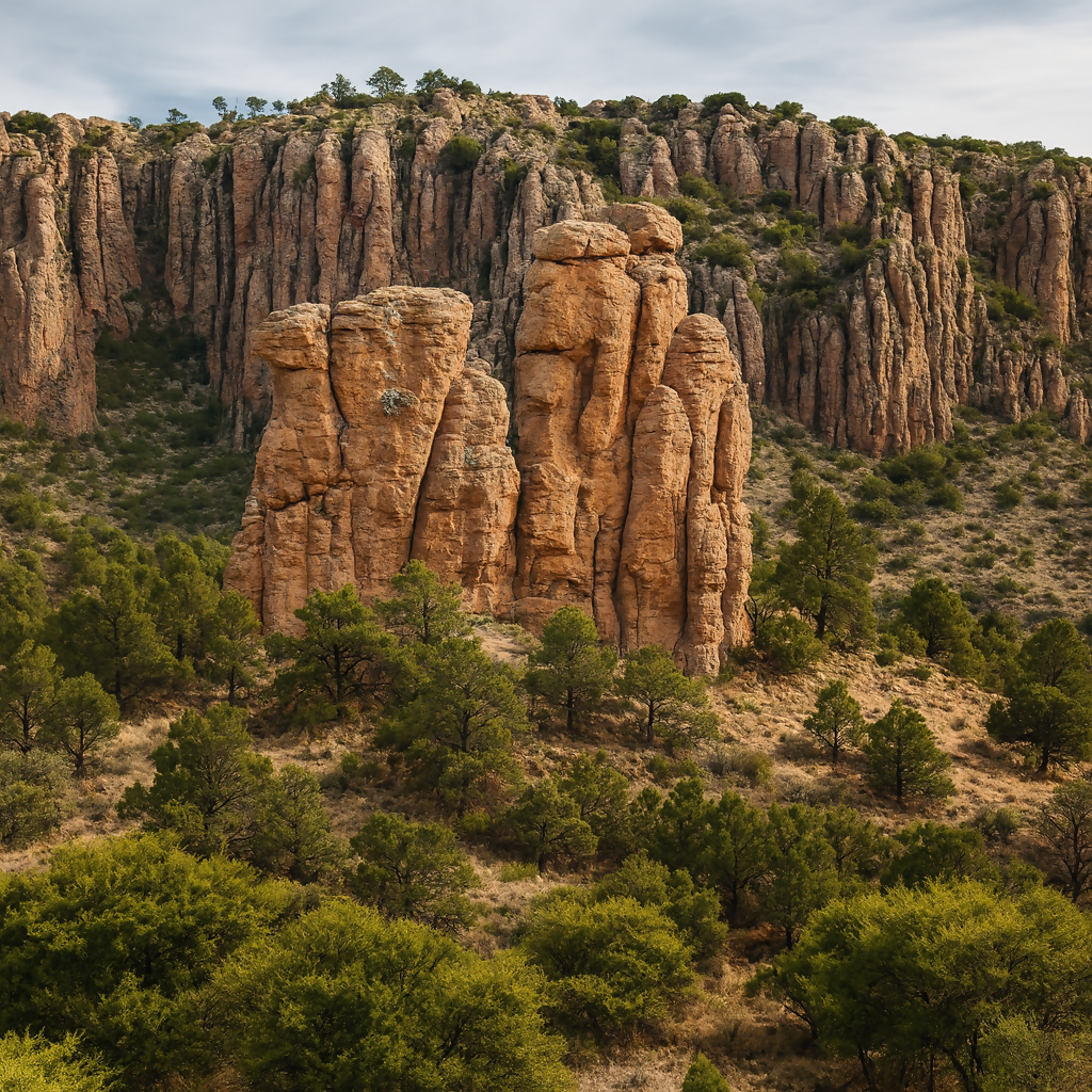Sierra de Órganos National Park (Parque Nacional Sierra de Órganos) - Zacatecas Mexico - Rendered - Digital File Digital My Custom Designs PDF