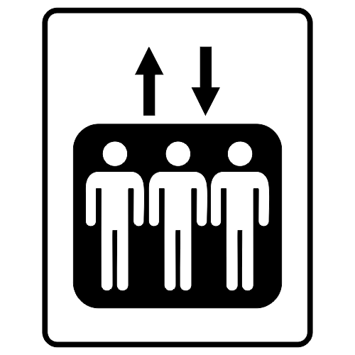 Elevator Symbol - Digital File - XCS Friendly Digital My Custom Designs PDF