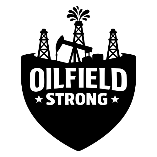 Oilfield Strong Badge - Vector Graphics - Digital File Digital My Custom Designs PDF