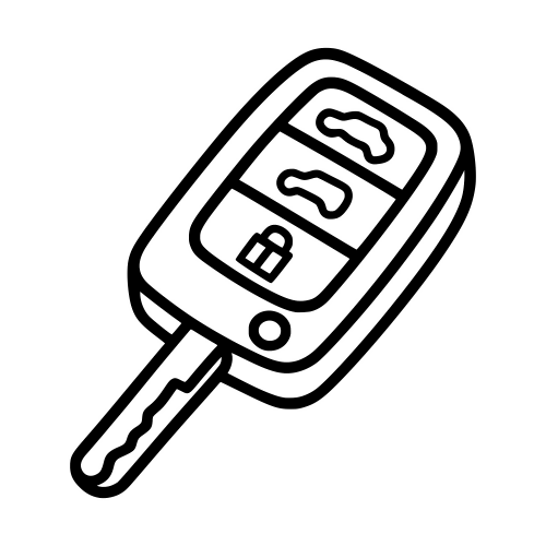 Car Key Fob - Digital File - XCS Friendly Digital My Custom Designs PDF