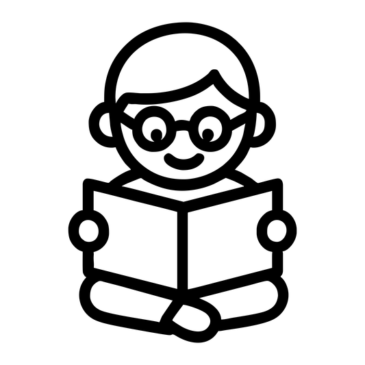 Student Reading Book - Digital File - XCS Friendly Tumbler My Custom Designs PNG