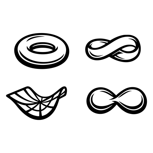 Mathematical Manifolds - Vector Graphics - Digital File Digital My Custom Designs PDF
