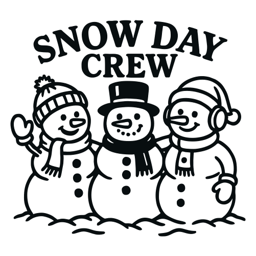 Snow Day - Digital File - XCS Friendly Digital My Custom Designs PDF