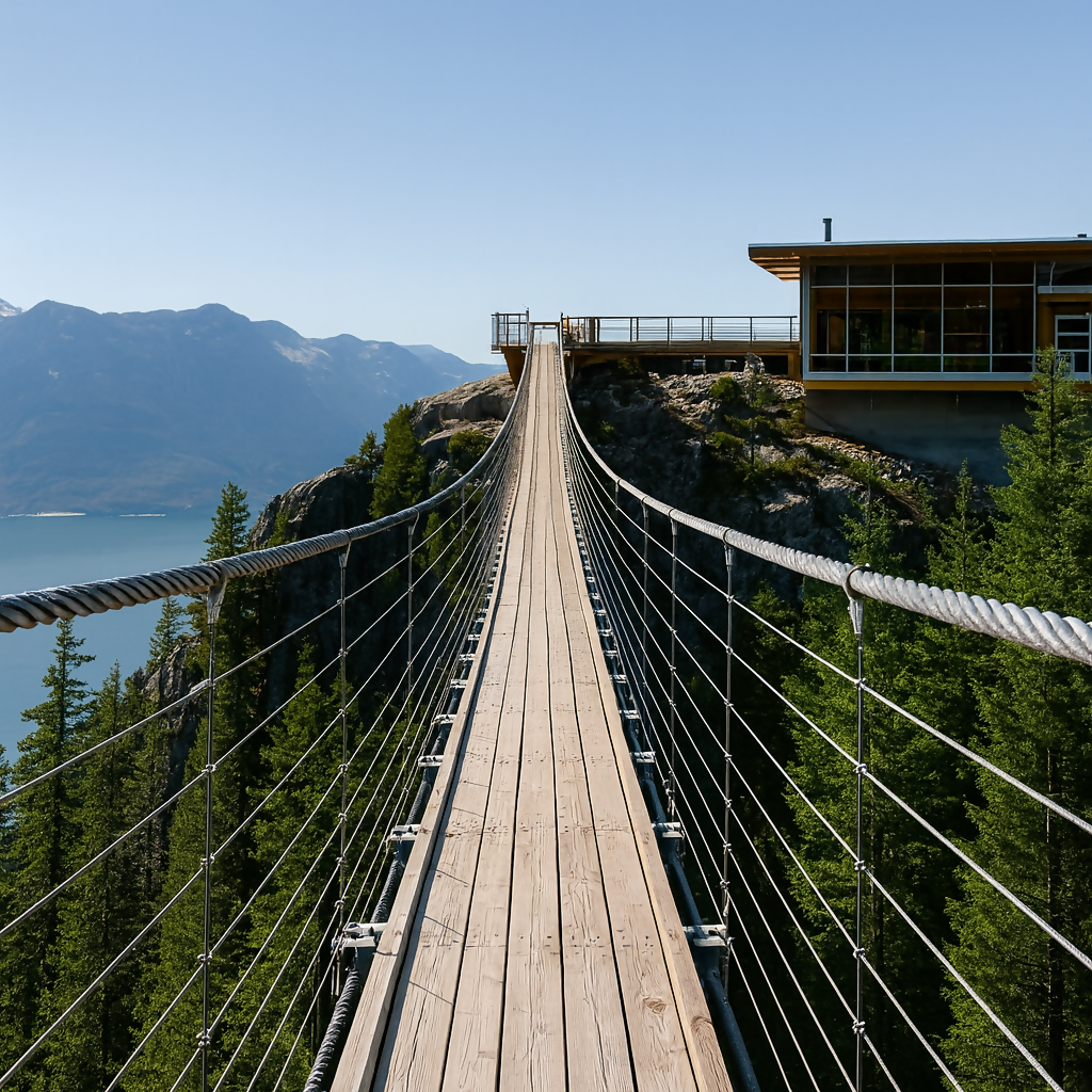 Sea to Sky Gondola - Sea-to-Sky Highway - British Columbia Canada - Rendered - Digital File Digital My Custom Designs PDF