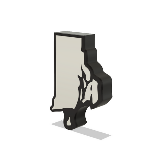 Rhode Island Wall Lightbox - United States - 3D Print File - Digital File Digital My Custom Designs