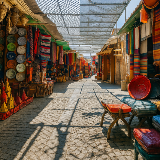 Souks - Marrakech Morocco - Africa - Rendered - Digital File Digital My Custom Designs PDF