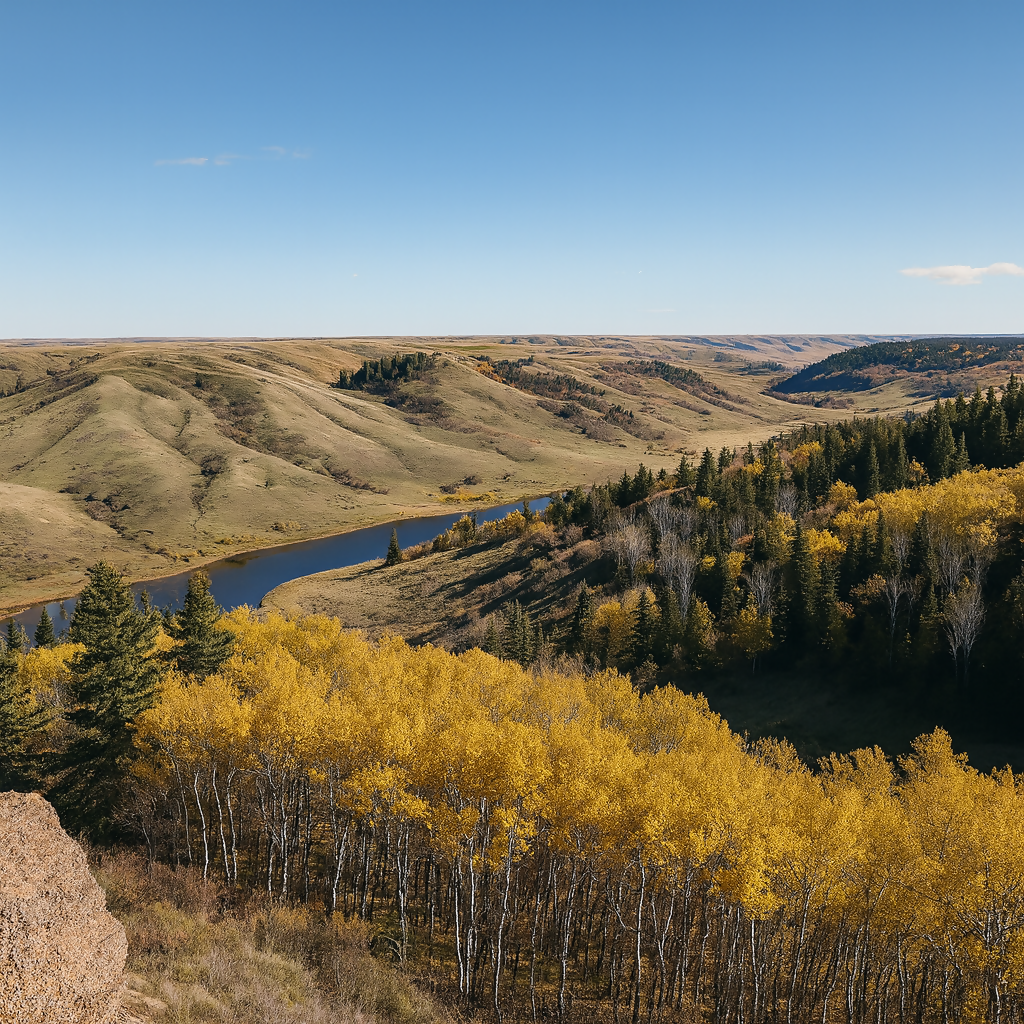 Cypress Hills Interprovincial Park - Saskatchewan Canada - Rendered - Digital File Digital My Custom Designs PDF