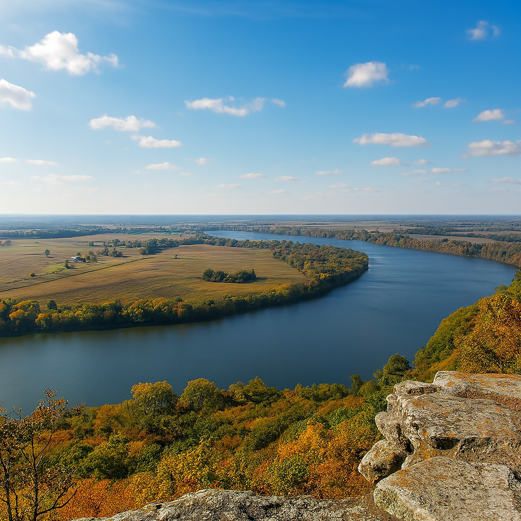 Petit Jean State Park - Arkansas United States - Rendered - Digital File Digital My Custom Designs PDF
