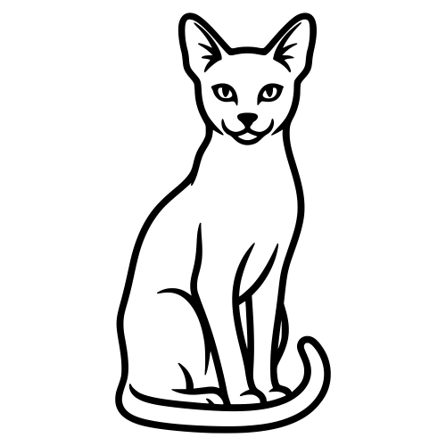 Egyptian Mau - Digital File - XCS Friendly Digital My Custom Designs PDF