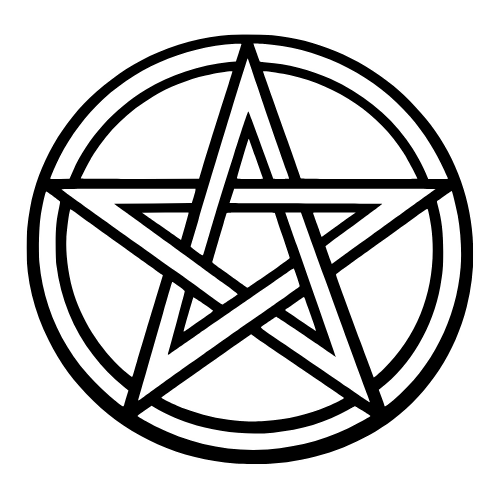 Pentacle Design Sketch - Vector Graphics - Digital File Digital My Custom Designs PDF
