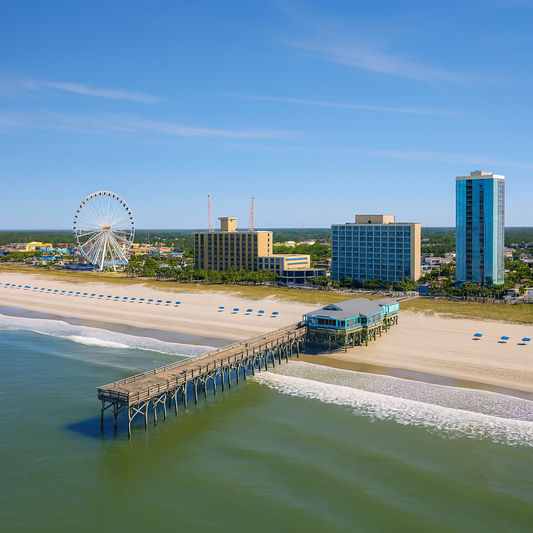 Myrtle Beach - South Carolina United States - Rendered - Digital File Digital My Custom Designs PDF