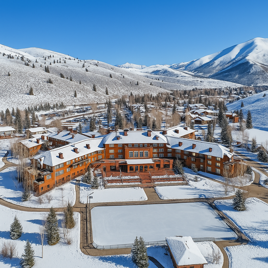 Sun Valley Lodge - Sun Valley Resort - Idaho United States - Rendered - Digital file Digital My Custom Designs PDF