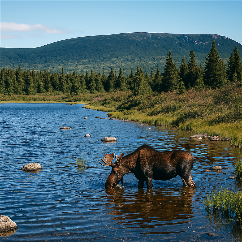 Moosehead Lake - Maine United States - Rendered - Digital File Digital My Custom Designs PDF
