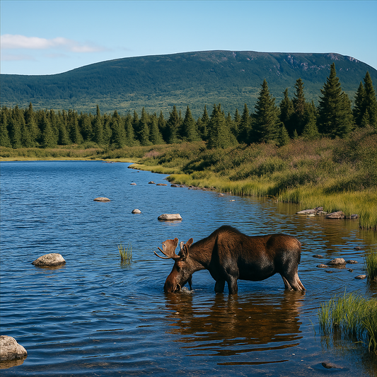 Moosehead Lake - Maine United States - Rendered - Digital File Digital My Custom Designs PDF