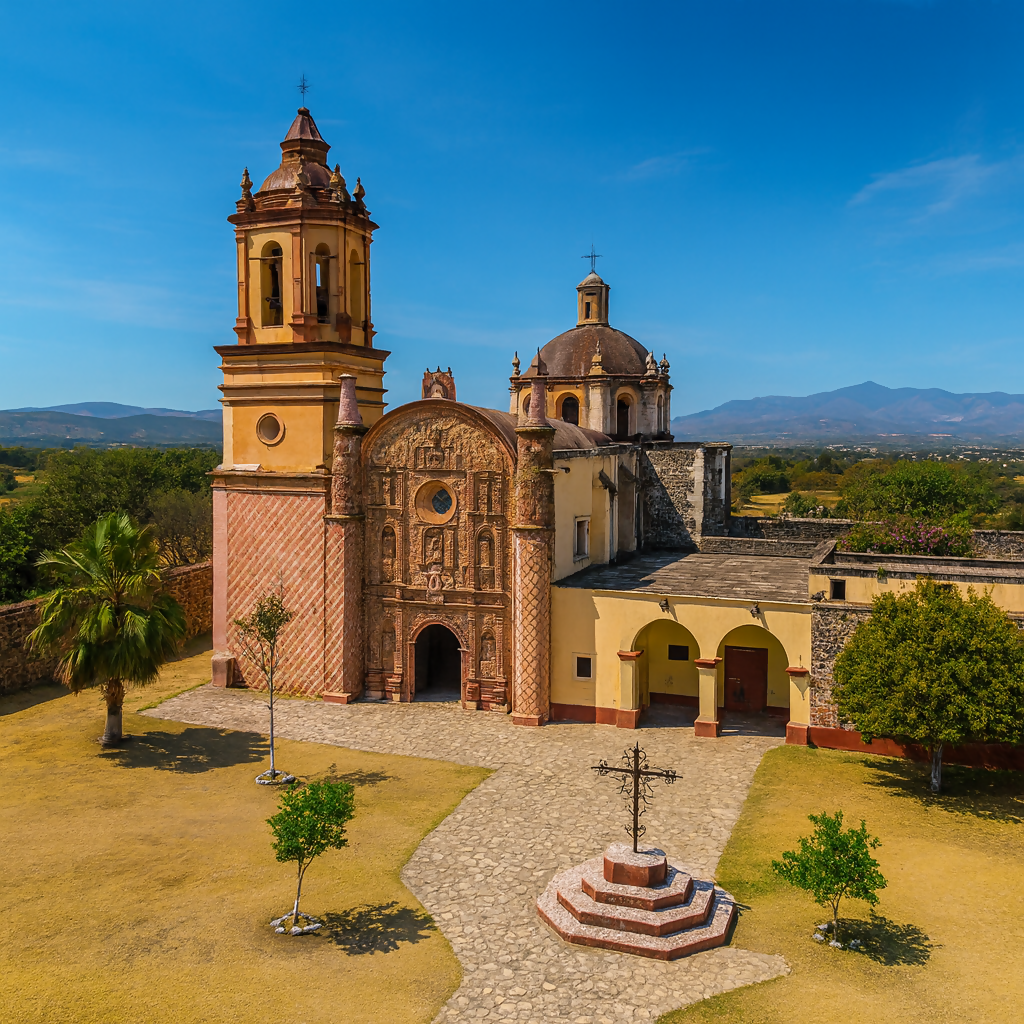 Sierra Gorda Missions (Misiones de la Sierra Gorda) - Querétaro Mexico - Rendered - Digital File Digital My Custom Designs PDF