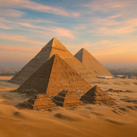 Pyramids of Giza - Cairo Egypt - Africa - Rendered - Digital File Digital My Custom Designs PDF