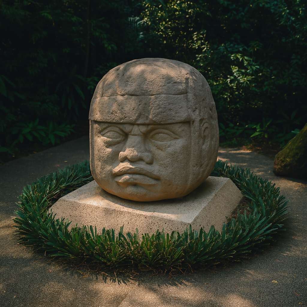 La Venta Park Museum (Parque Museo La Venta) - Tabasco Mexico - Rendered - Digital File Digital My Custom Designs PDF