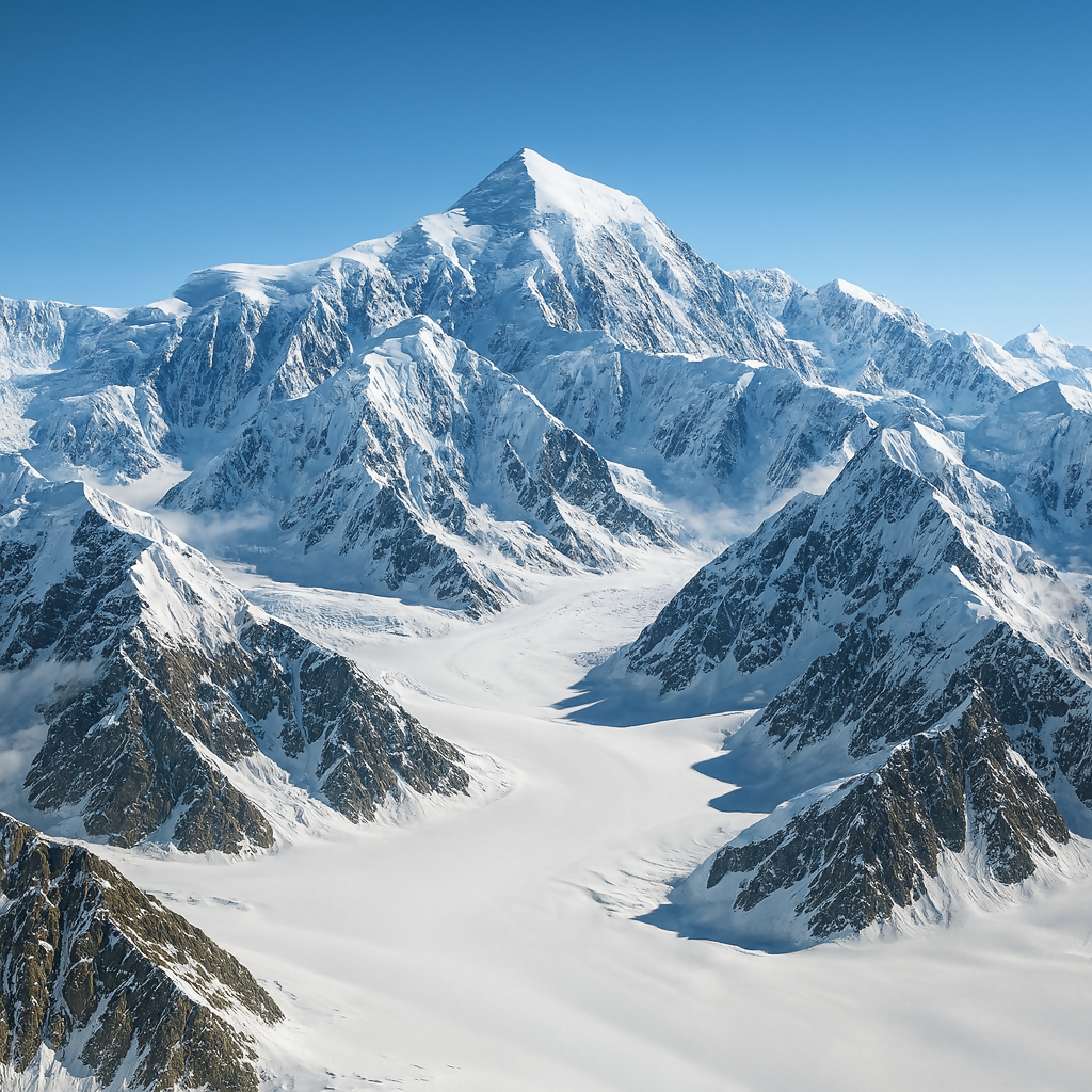 Mount Logan - Yukon Canada - Rendered - Digital File Digital My Custom Designs PDF