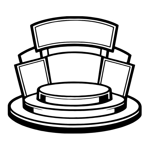 Cartoon Product Display - Vector Graphics - Digital File