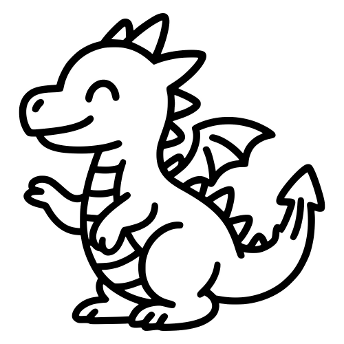 Sidekick Pet Dragon - Digital File - XCS Friendly Digital My Custom Designs PDF