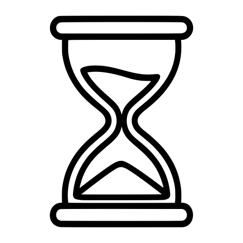 Hourglass Outline - Digital File - XCS Friendly Digital My Custom Designs PDF