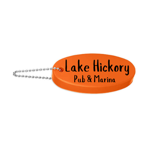 Custom Floating Keychain Lake Hickory