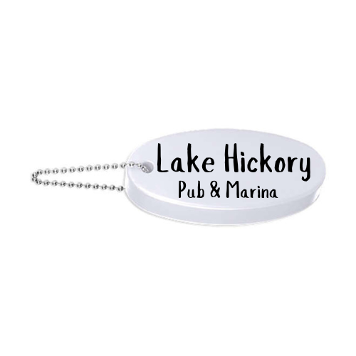 Custom Floating Keychain Lake Hickory