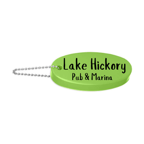 Custom Floating Keychain Lake Hickory