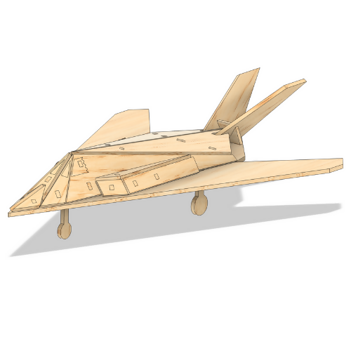 F-117 - Layered Puzzles and Projects - Digital File Digital My Custom Designs ZIP File