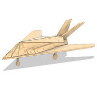 F-117 - Layered Puzzles and Projects - Digital File Digital My Custom Designs ZIP File
