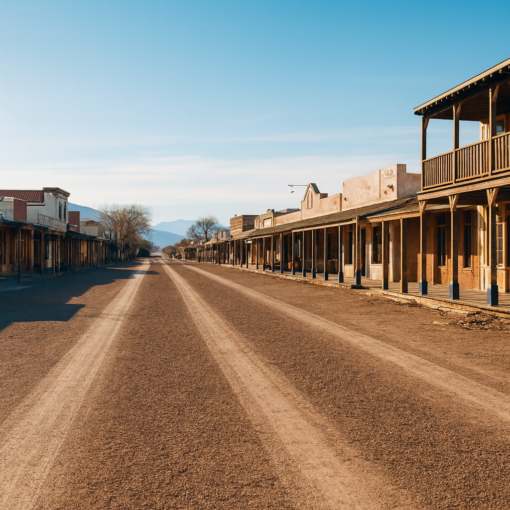Tombstone Historic District - Arizona United States - Rendered - Digital File Digital My Custom Designs PDF