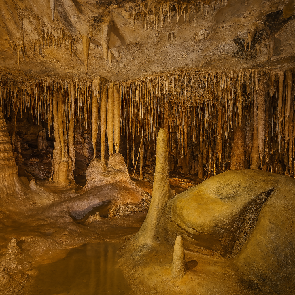 Lehman Caves - Great Basin National Park - Nevada United States - Rendered - Digital File Digital My Custom Designs PDF