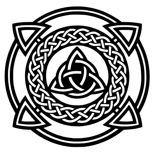 Celtic Shield Emblem - Digital File - XCS Friendly Digital My Custom Designs PDF