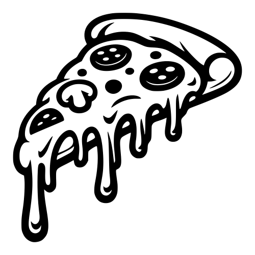 Cheesy Pizza - Digital File - XCS Friendly Digital My Custom Designs PDF