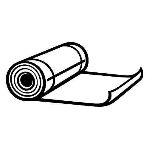 Vinyl Roll Sketch - Vector Graphics - Digital File