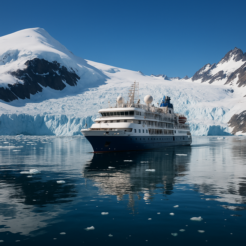 World Explorer - Arctic Wildlife Cruises - Nunavut Canada - Rendered - Digital File Digital My Custom Designs PDF