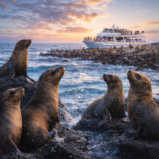 Seal Cruises and Wildlife Tours - Phillip Island Victoria - Australia - Rendered - Digital File Digital My Custom Designs PDF