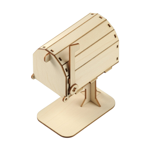 Mailbox Puzzle Design - Layered Puzzle Projects - Digital File Digital My Custom Designs