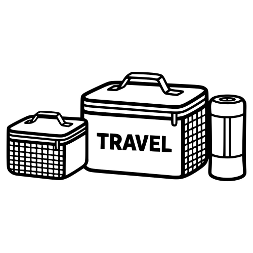Packing Cubes - Vector Graphics - Digital File