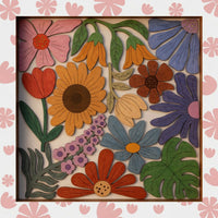 Flowers - Puzzles - Laser & Color Print - Digital File Digital My Custom Designs ZIP File