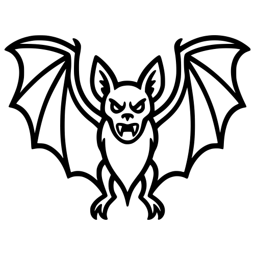 Vampire Bat - Digital File - XCS Friendly Digital My Custom Designs PDF