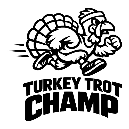 'Turkey Trot Champ' - Vector Graphics - Digital File