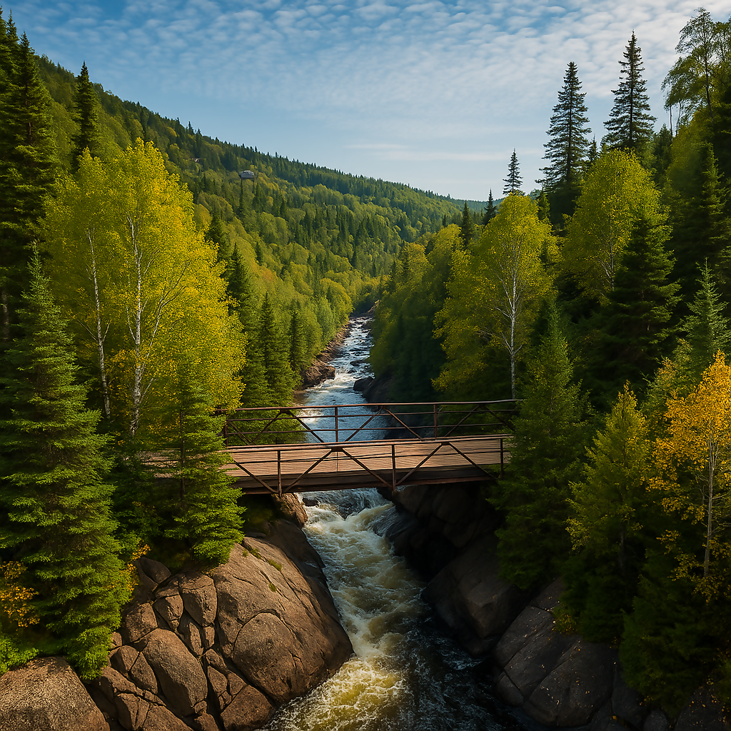 Superior Hiking Trail - Lutsen Mountains - Minnesota United States - Rendered - Digital File Digital My Custom Designs PDF