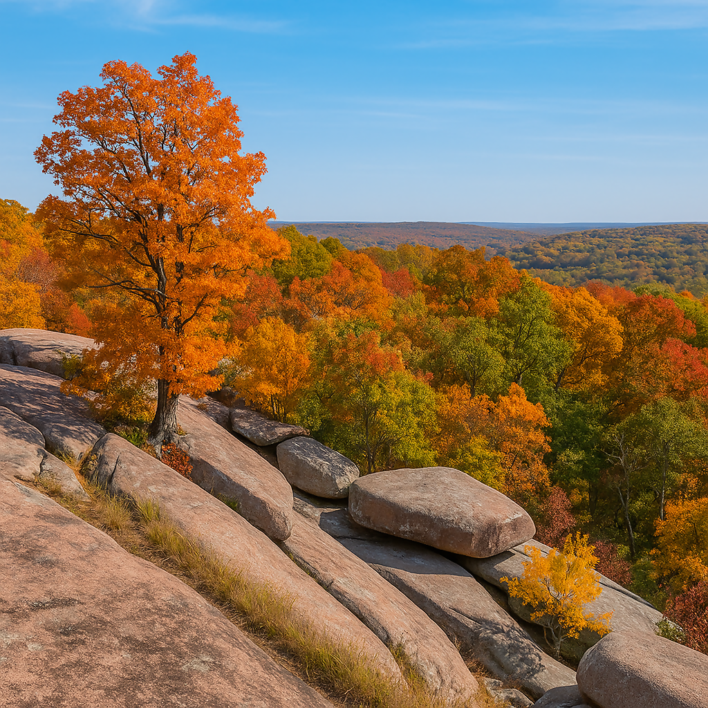 Elephant Rocks State Park - Missouri United States - Rendered - Digital File Digital My Custom Designs PDF