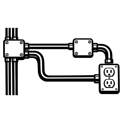 Electrical Conduit - Vector Graphics - Digital File Digital My Custom Designs PDF